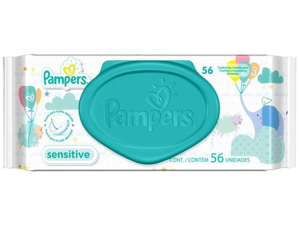 Lenços Umedecidos Pampers Sensitive  - 56 Unidades é boa?