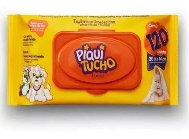 Lenços Umedecidos Piquitucho Premium C/120 - Feelclean Menor preço em Lenços Umedecidos Piquitucho Premium C/120 - Feelclean