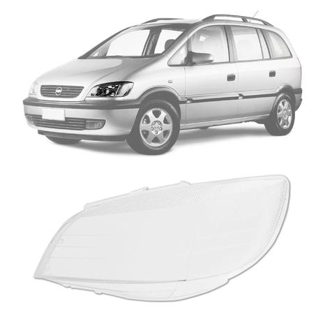 Lente De Farol Zafira 99 00 01 2002 2003 2004 2005 2006 2007 2008 2009 2010 2011 2012 Lado Esquerdo - Meihao é boa?