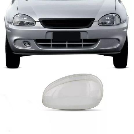 Lente do Farol Principal Chevrolet Corsa 1994 a 1999 Esquerda - Rcd Menor preço em Lente do Farol Principal Chevrolet Corsa 1994 a 1999 Esquerda - Rcd