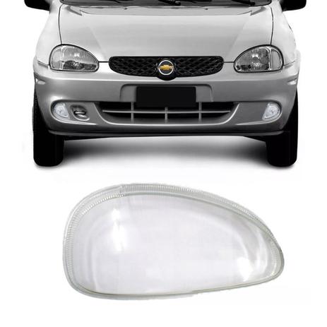 lente do Farol Principal Chevrolet Corsa 2000 em Diante Esquerda - Rcd Menor preço em lente do Farol Principal Chevrolet Corsa 2000 em Diante Esquerda - Rcd