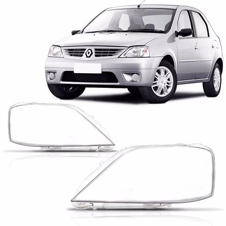 Lente do farol renault logan 2007 2008 2009 2010 - Rr viva Menor preço em Lente do farol renault logan 2007 2008 2009 2010 - Rr viva