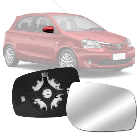 Lente Espelho Retrovisor Etios 2014 2015 2016 2017 2018 Lado Direito - Blawer Menor preço em Lente Espelho Retrovisor Etios 2014 2015 2016 2017 2018 Lado Direito - Blawer