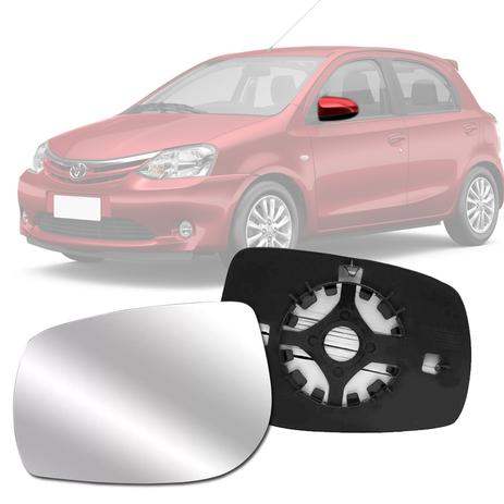 Lente Espelho Retrovisor Etios 2014 2015 2016 2017 2018 Lado Esquerdo - Blawer Menor preço em Lente Espelho Retrovisor Etios 2014 2015 2016 2017 2018 Lado Esquerdo - Blawer