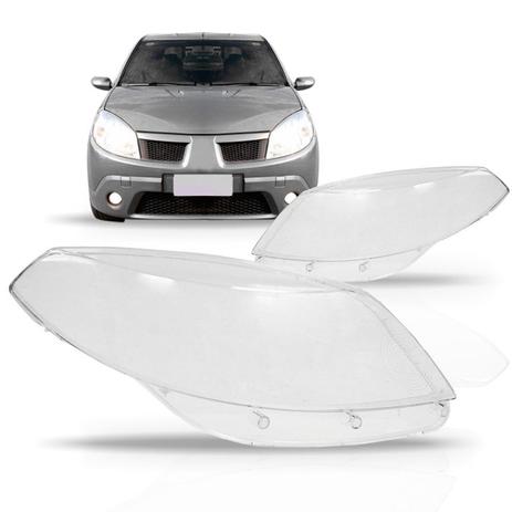 Lente Farol Renault Sandero 2008 2009 2010 2011 - Sp acessórios Menor preço em Lente Farol Renault Sandero 2008 2009 2010 2011 - Sp acessórios