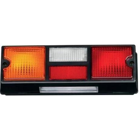 Lente lanterna sl1044cv traseira com vigia scania 113 143 bicolor - Sinalsul Menor preço em Lente lanterna sl1044cv traseira com vigia scania 113 143 bicolor - Sinalsul