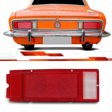 LENTE LANTERNA TRASEIRA CORCEL 1973 Até 1974 VERMELHO COM RÉ SERVE LD E LE - Acrilux Menor preço em LENTE LANTERNA TRASEIRA CORCEL 1973 Até 1974 VERMELHO COM RÉ SERVE LD E LE - Acrilux