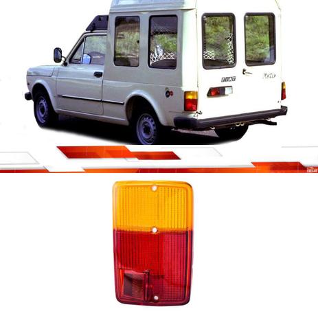 Lente lanterna traseira fiorino 1982 até 1985 le bicolo acrílico - Artmold Menor preço em Lente lanterna traseira fiorino 1982 até 1985 le bicolo acrílico - Artmold