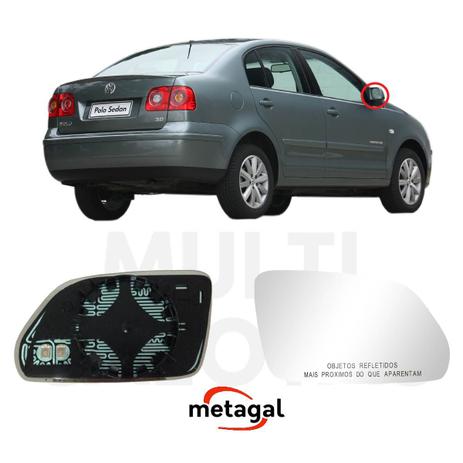 polo sedan 2009 prata