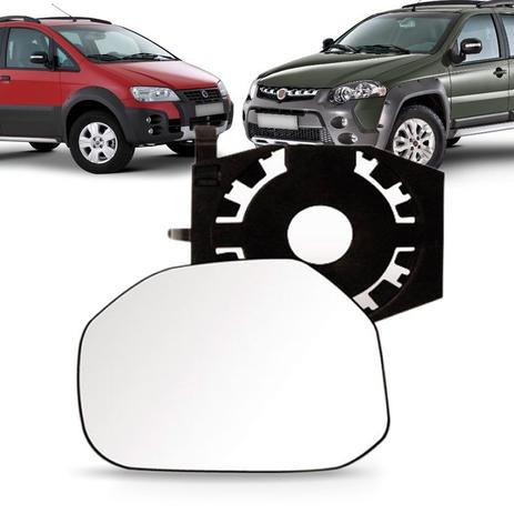 Lente retrovisor fiat idea adventure palio locker 2004 a 2018 com base - Blawer Menor preço em Lente retrovisor fiat idea adventure palio locker 2004 a 2018 com base - Blawer