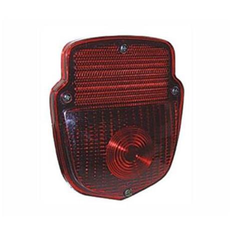Lente vermelho lanterna gf154 traseira freio com vigia ford Menor preço em Lente vermelho lanterna gf154 traseira freio com vigia ford