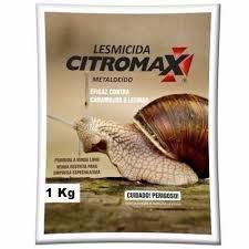 Lesmicida citromax resistente a umidade 1kg caixa com 20un Menor preço em Lesmicida citromax resistente a umidade 1kg caixa com 20un