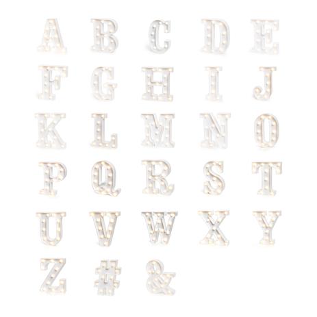 Letra Luminosa De Led C Decoração A Pilha Branco 22Cm - Cromus led Menor preço em Letra Luminosa De Led C Decoração A Pilha Branco 22Cm - Cromus led