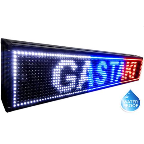 Letreiro LED RGB Painel Luminoso 100x20cm à Prova Dágua - Lelong Menor preço em Letreiro LED RGB Painel Luminoso 100x20cm à Prova Dágua - Lelong