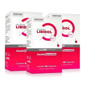 Libidol Feminino 90 Caps 3 Unidades - Saúde garantida Menor preço em Libidol Feminino 90 Caps 3 Unidades - Saúde garantida