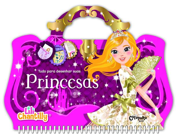 Lili chantilly tudo para desenhar suas princesas Menor preço em Lili chantilly tudo para desenhar suas princesas