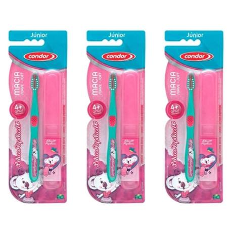 Lilica Ripilica Escova Dental + 4 Anos C/ Estojo (Kit C/03) é boa?