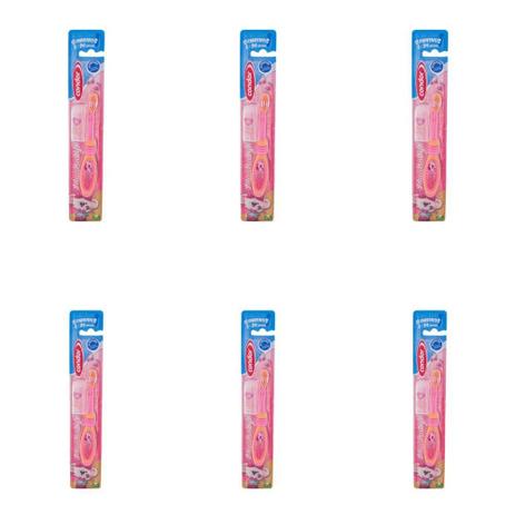 Lilica Ripilica Escova Dental Infantil 6 A 24 Meses Extra Macia (Kit C/06) Menor preço em Lilica Ripilica Escova Dental Infantil 6 A 24 Meses Extra Macia (Kit C/06)