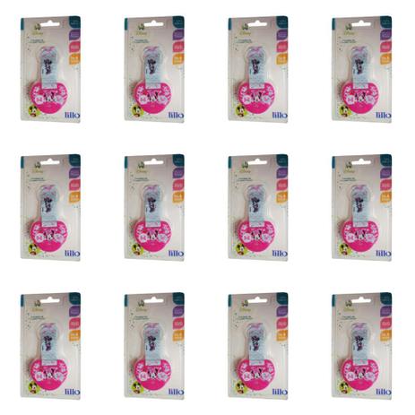 Lillo 304231 Fashion Disney Minnie Prendedor de Chupeta Rosa (Kit C/12) Menor preço em Lillo 304231 Fashion Disney Minnie Prendedor de Chupeta Rosa (Kit C/12)