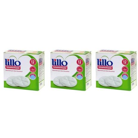 Lillo 4212/12 Absorvente para Seios C/ 12 (Kit C/03) Menor preço em Lillo 4212/12 Absorvente para Seios C/ 12 (Kit C/03)