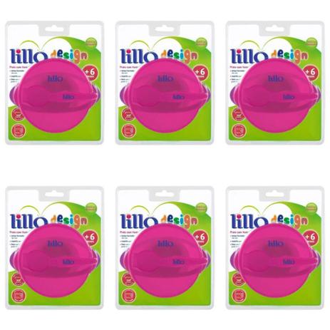 Lillo 602851 Desing Prato C/ ventosa Lilás (Kit C/06) Menor preço em Lillo 602851 Desing Prato C/ ventosa Lilás (Kit C/06)