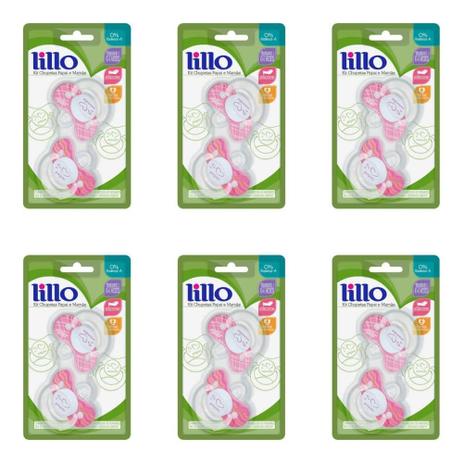 Lillo 604430 Amo Mamãe Kit Duas Chupetas Orto Silicone Tam1 (Kit C/06) Menor preço em Lillo 604430 Amo Mamãe Kit Duas Chupetas Orto Silicone Tam1 (Kit C/06)