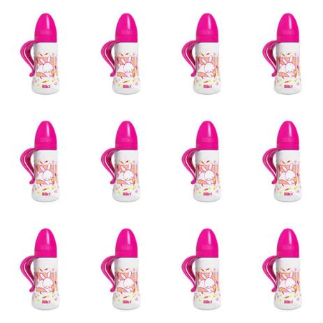 Lillo 606431 Fashion Mamadeira Orto Silicone Alça Rosa Tam2 300ml (Kit C/12) Menor preço em Lillo 606431 Fashion Mamadeira Orto Silicone Alça Rosa Tam2 300ml (Kit C/12)