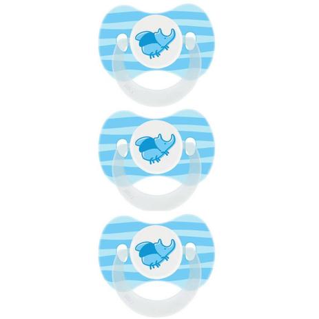 Lillo 611420 Funny Bichos Baby Chupeta Silicone Azul Tam2 (Kit C/03) Menor preço em Lillo 611420 Funny Bichos Baby Chupeta Silicone Azul Tam2 (Kit C/03)