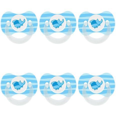 Lillo 611420 Funny Bichos Baby Chupeta Silicone Azul Tam2 (Kit C/06) Menor preço em Lillo 611420 Funny Bichos Baby Chupeta Silicone Azul Tam2 (Kit C/06)