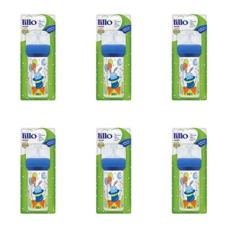 Lillo 611921 Magia Super Mamadeira Silicone Azul 260ml (Kit C/06) Menor preço em Lillo 611921 Magia Super Mamadeira Silicone Azul 260ml (Kit C/06)