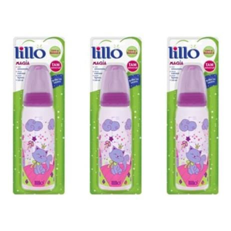 Lillo 612351 Magia Mamadeira Ortodôntica Silicone Lilás 240ml (Kit C/03) Menor preço em Lillo 612351 Magia Mamadeira Ortodôntica Silicone Lilás 240ml (Kit C/03)
