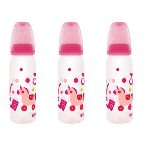 Lillo 614131 Divertida Mamadeira Ortodôntica Silicone Tam2 Rosa 240ml (Kit C/06) Menor preço em Lillo 614131 Divertida Mamadeira Ortodôntica Silicone Tam2 Rosa 240ml (Kit C/06)