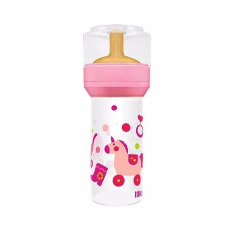 Lillo 614431 Super Divertida Mamadeira Silicone Rosa 260ml Menor preço em Lillo 614431 Super Divertida Mamadeira Silicone Rosa 260ml