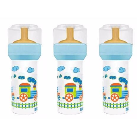 Lillo 614521 Super Divertida Mamadeira Latex Azul 260ml (Kit C/03) Menor preço em Lillo 614521 Super Divertida Mamadeira Latex Azul 260ml (Kit C/03)