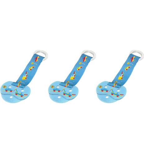 Lillo 618421 Design Prendedor de Chupeta Azul (Kit C/03) Menor preço em Lillo 618421 Design Prendedor de Chupeta Azul (Kit C/03)