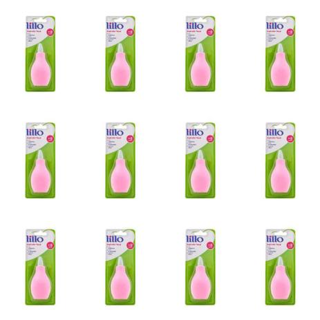 Lillo 654130 Aspirador Nasal Rosa (Kit C/12) Menor preço em Lillo 654130 Aspirador Nasal Rosa (Kit C/12)