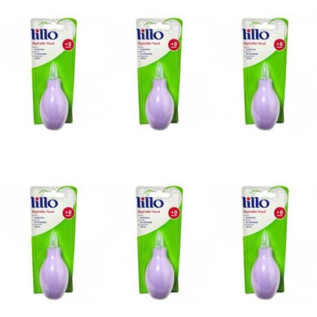 Lillo 654150 Aspirador Nasal Lilás (Kit C/06) Menor preço em Lillo 654150 Aspirador Nasal Lilás (Kit C/06)