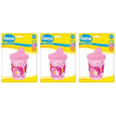 Lillo 803031 Fiona Copo Rosa 207ml (Kit C/03) Menor preço em Lillo 803031 Fiona Copo Rosa 207ml (Kit C/03)