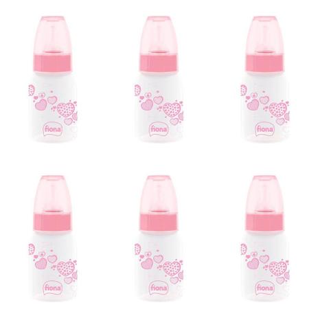 Lillo 803630 Fiona Clássica Mamadeira Silicone Rosa 120ml (Kit C/06) Menor preço em Lillo 803630 Fiona Clássica Mamadeira Silicone Rosa 120ml (Kit C/06)