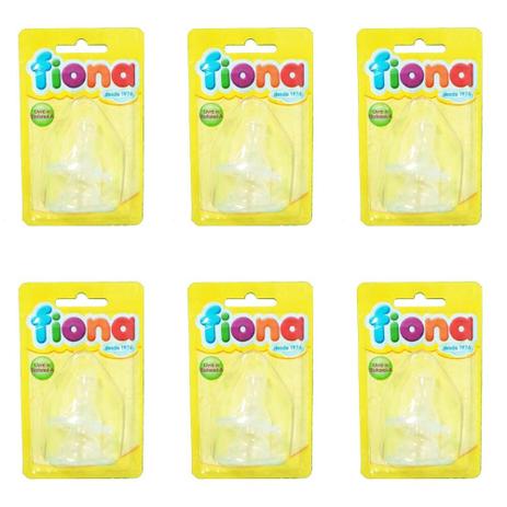 Lillo 838100 Fiona Natuform Bico De Mamadeira Silicone (Kit C/06) Menor preço em Lillo 838100 Fiona Natuform Bico De Mamadeira Silicone (Kit C/06)