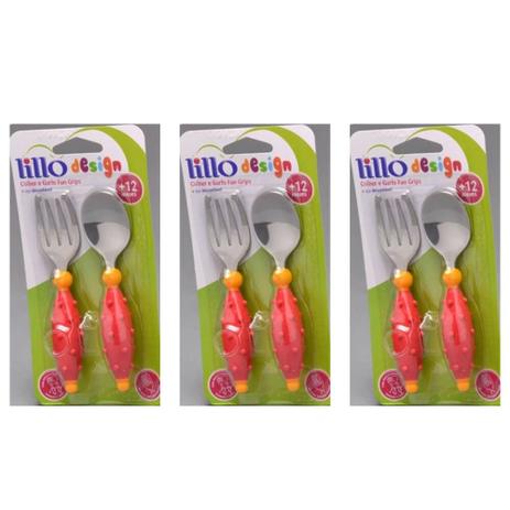 Lillo 961580 Fun Grips Conjunto Colher E Garfo Vermelho (Kit C/03) Menor preço em Lillo 961580 Fun Grips Conjunto Colher E Garfo Vermelho (Kit C/03)