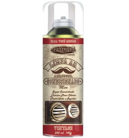 Limpa Ar Condicionado Vintage 200ML-140G Centralsul Menor preço em Limpa Ar Condicionado Vintage 200ML-140G Centralsul