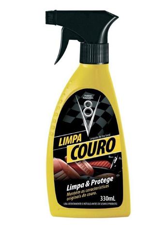 Limpa couro spray gatilho Sanol V8 330ml - Limpa e dá brilho estofados, bancos couro courvin napa Menor preço em Limpa couro spray gatilho Sanol V8 330ml - Limpa e dá brilho estofados, bancos couro courvin napa