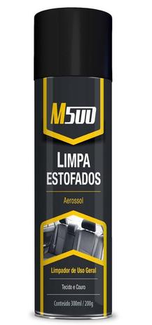 Limpa Estofado Couro Tecido Carpete Vinil Almofada Uso Geral Spray M500 300ml/200g Menor preço em Limpa Estofado Couro Tecido Carpete Vinil Almofada Uso Geral Spray M500 300ml/200g