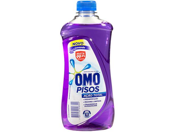 Limpa Piso Omo Lavanda - 450ml Menor preço em Limpa Piso Omo Lavanda - 450ml