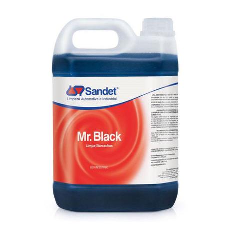 Limpa Pneu MR. Black 5lt Sandet Menor preço em Limpa Pneu MR. Black 5lt Sandet