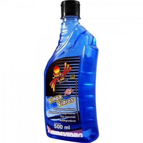 Limpa Vidro Automotivo 500ml SUN CAR Menor preço em Limpa Vidro Automotivo 500ml SUN CAR