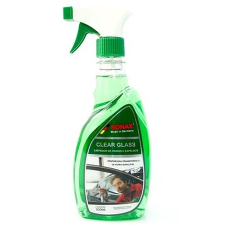 Limpa Vidros e Espelhos Clear Glass 500ml Sonax Menor preço em Limpa Vidros e Espelhos Clear Glass 500ml Sonax