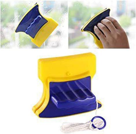 Limpador Magnético de Vidros e Janelas Dupla Face Com Super Imã - unique Menor preço em Limpador Magnético de Vidros e Janelas Dupla Face Com Super Imã - unique