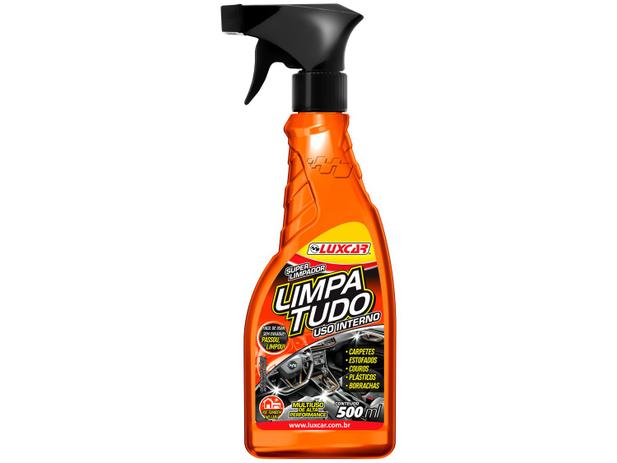 Limpador Multiuso Automotivo Luxcar Limpa Tudo - 500ml Menor preço em Limpador Multiuso Automotivo Luxcar Limpa Tudo - 500ml